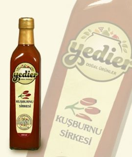 Yedier Kuşburnu Sirkesi 500 ML