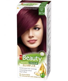 Beauty Doğal Bitkisel Saç Boyası M14 Vişne Kızılı
