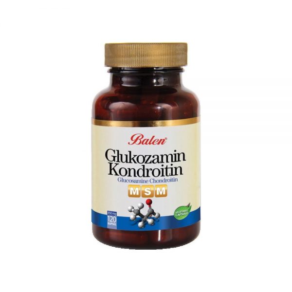 Balen Glukozamin & Kondroitin & MSM 970 mg x120 Kapsül Takviye Edici Gıda
