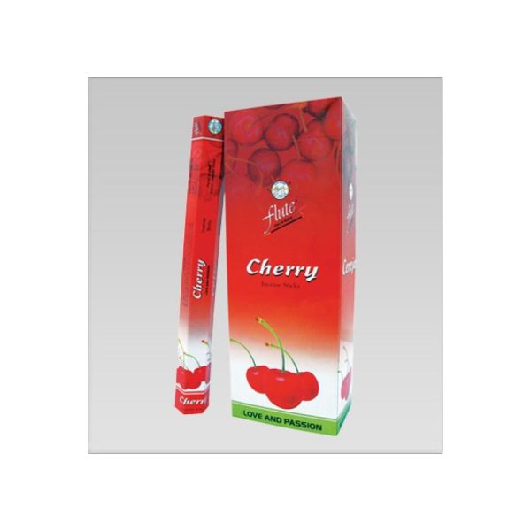 Flute Vişne Cherry 6 x 20 120 Adet Çubuk Tütsü
