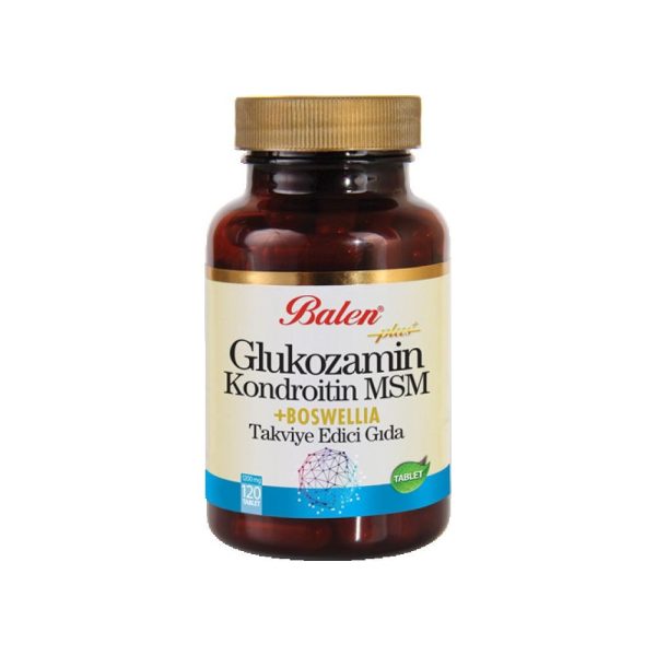 Balen Glukozamin Kondroitin Msm Boswelia 1200 Mg*60 Tablet